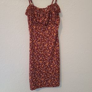 Floral mini dress Size Small